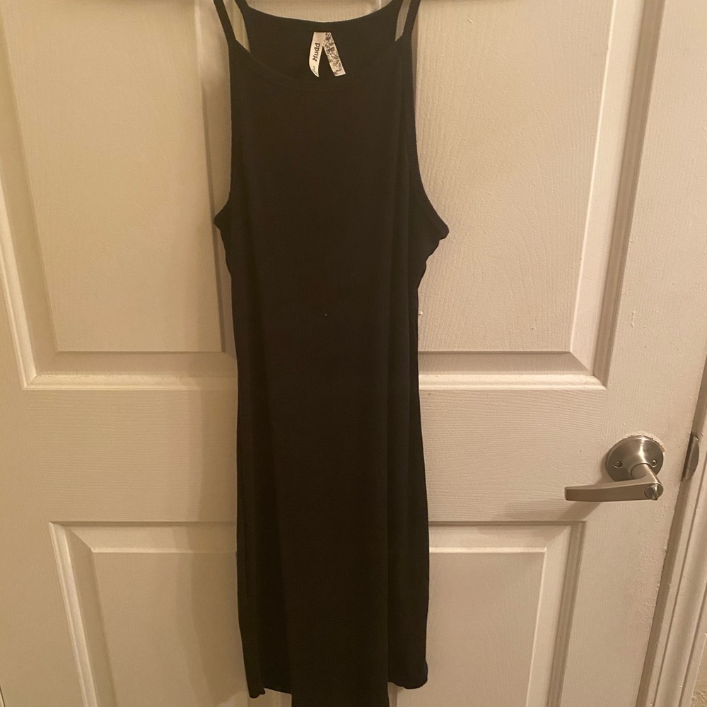 Black summer dress